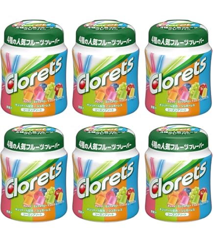 Amazon | ロッテ キシリトールガム 7種アソートボトル 143g×6個入